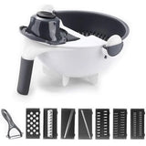 12 In 1 Multifunctional Vegetable Cutter With Drain Basket